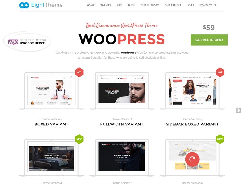 woopress theme