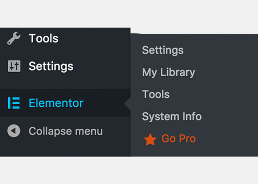 elementor settings