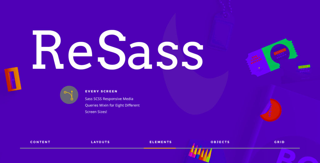 ReSass — An Opinionated Lib for Responsive Mixins for Sass 7 General