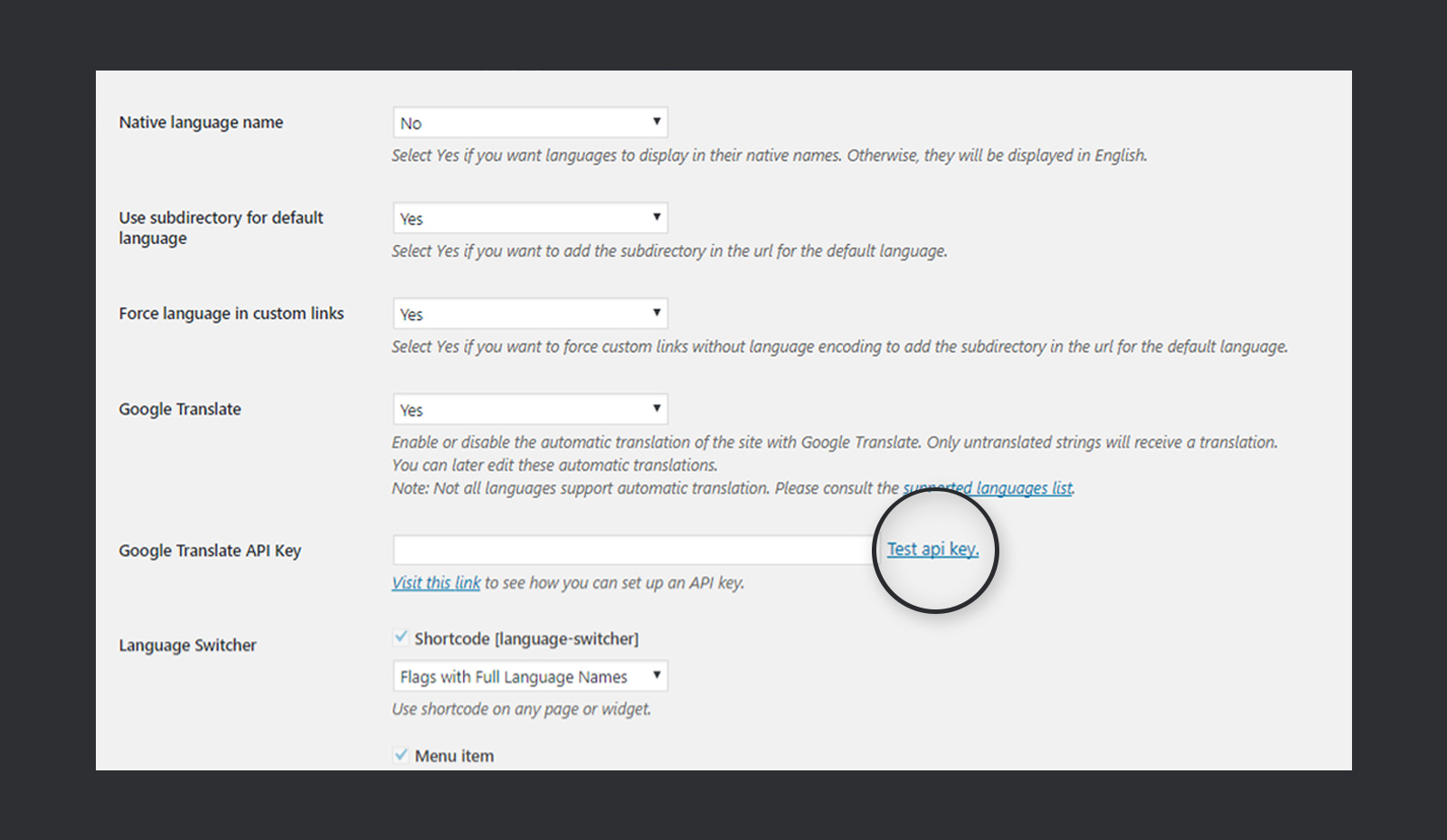 Generate Google Translate API Key - TranslatePress