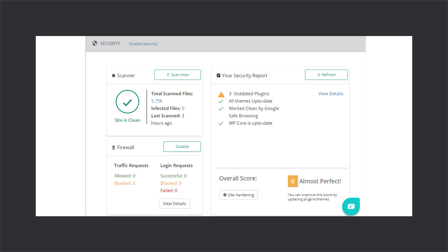 BlogVault-Security-Scan