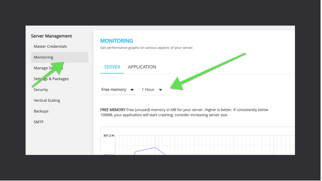 web monitoring cloudways