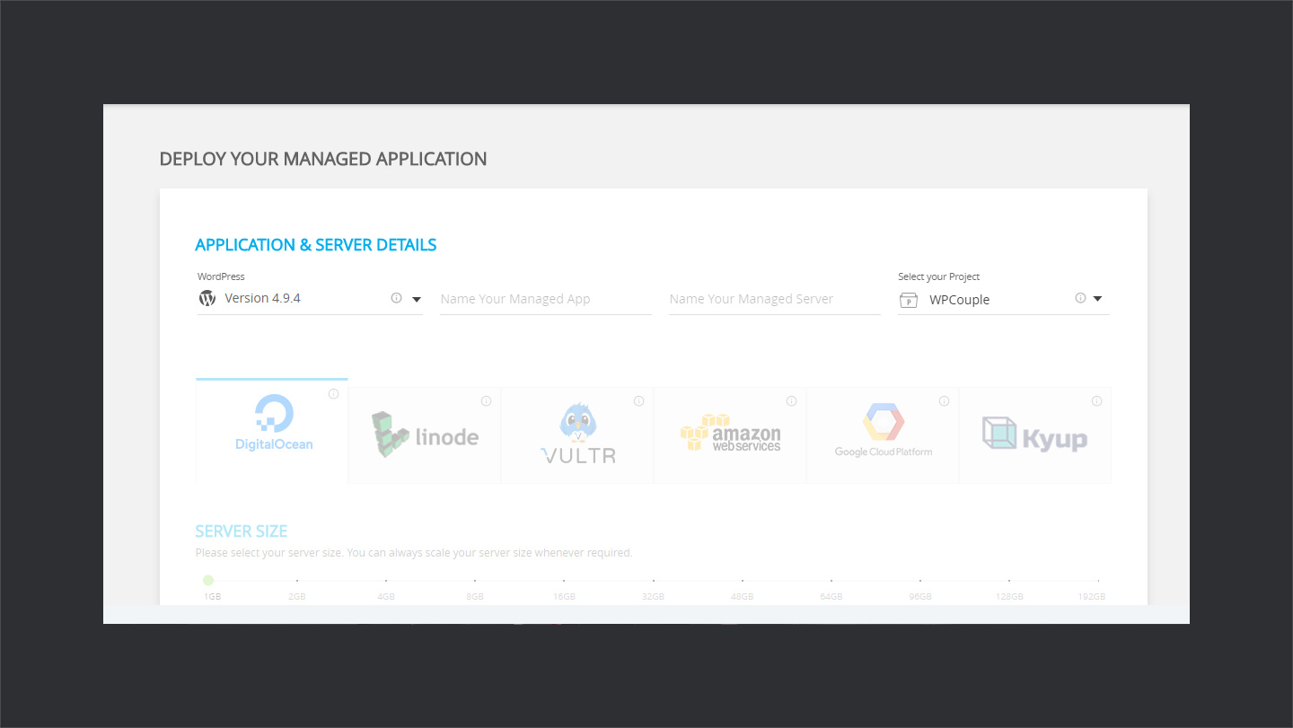 CloudWays-Application-Details