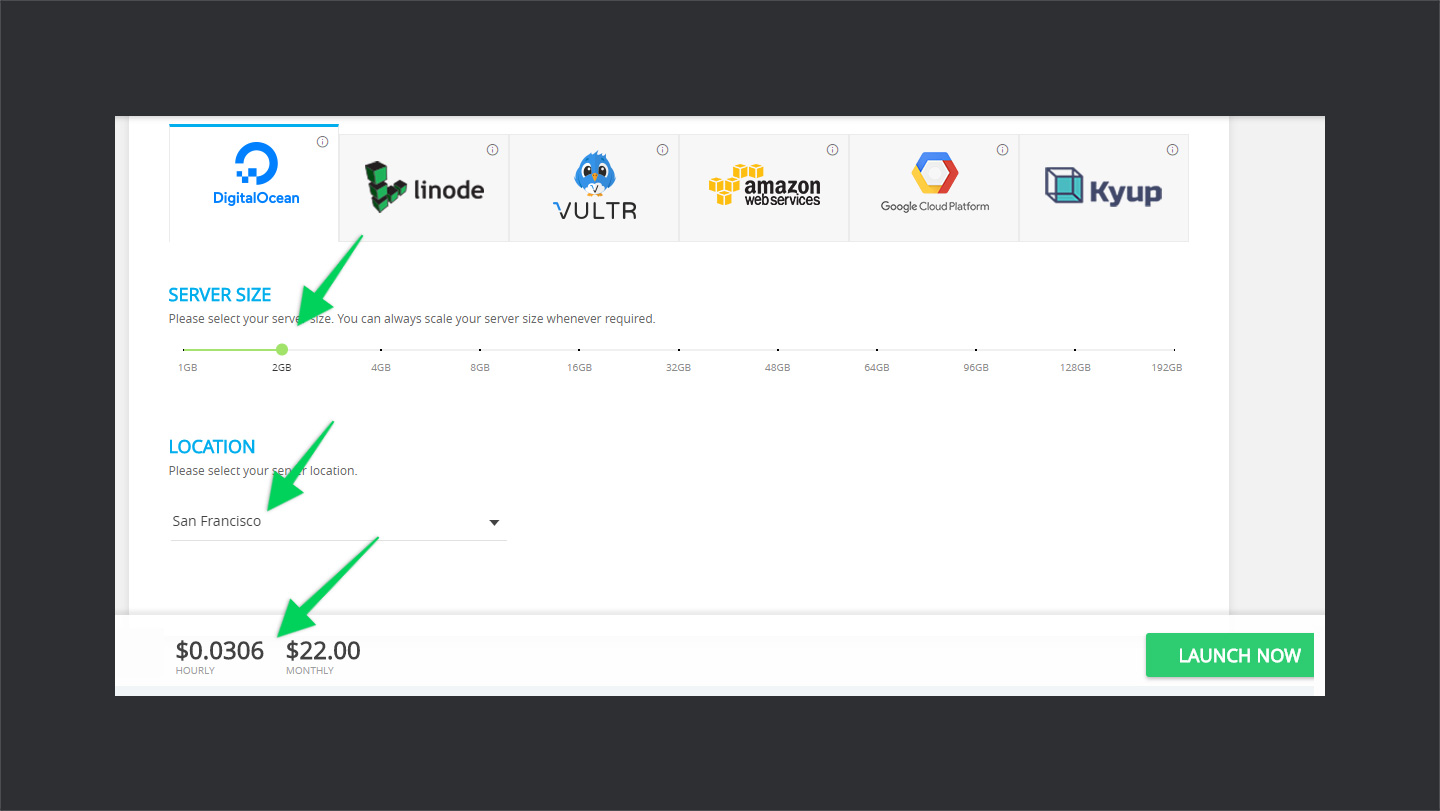 CloudWays-server-configurations