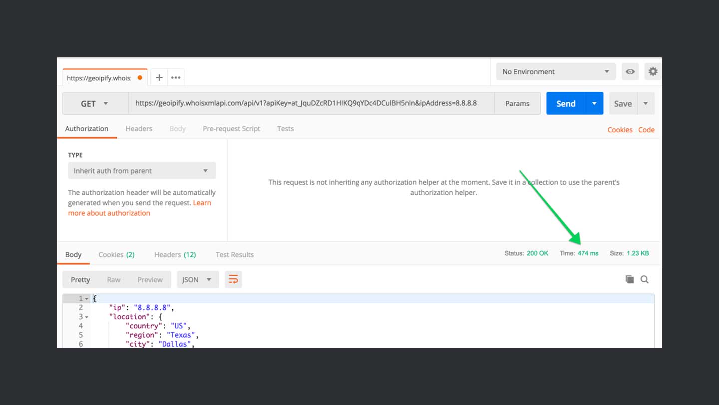 Ip Geolocation Api Performance Results