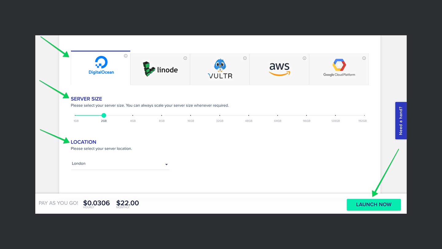 Cloudways Review Step 3