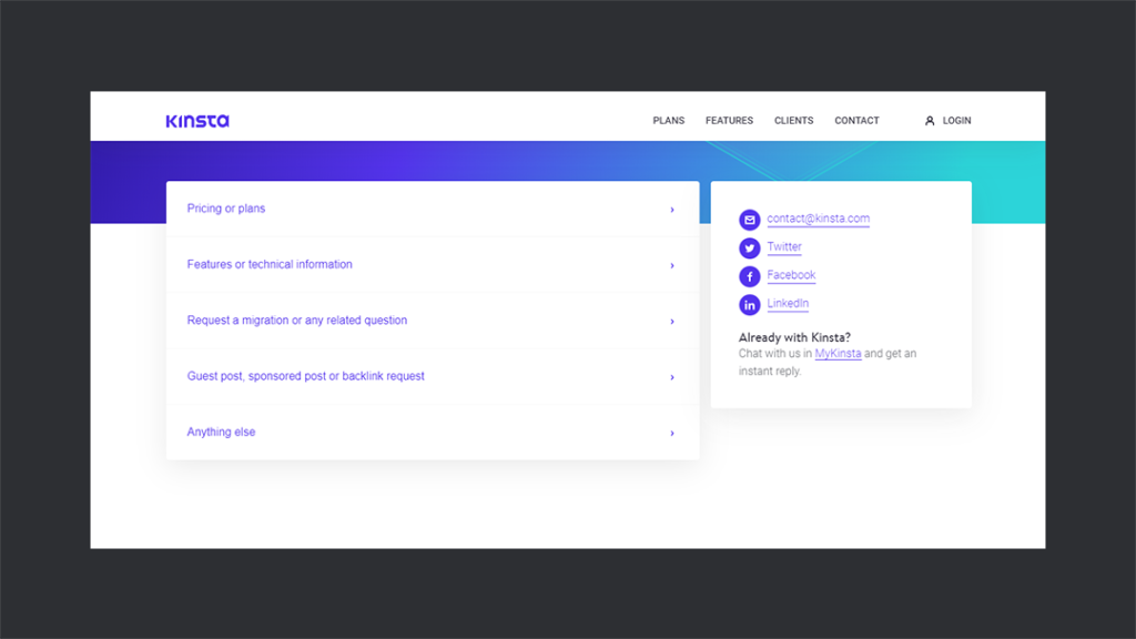 Kinsta Support — Making Hosting Experience a Breeze
