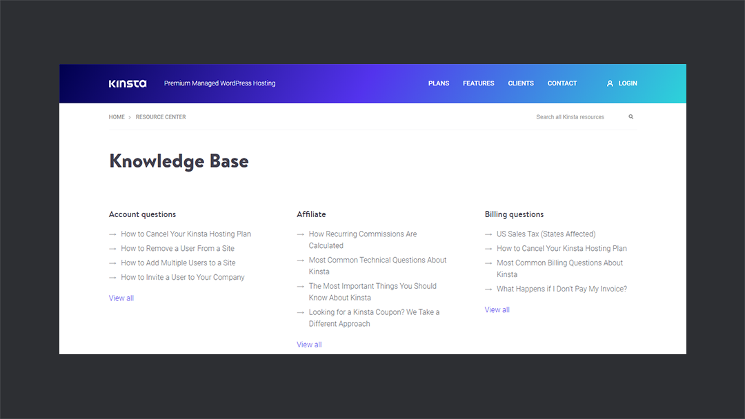 Kinsta Knowledgebase Thedevcouple