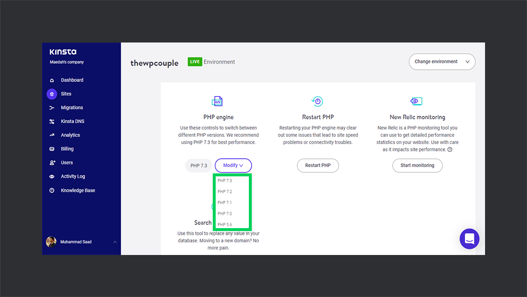 PHP Available Versions Thedevcouple