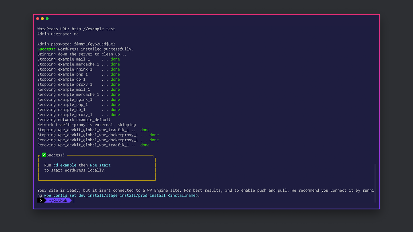 Wp Engine DevKit In Action