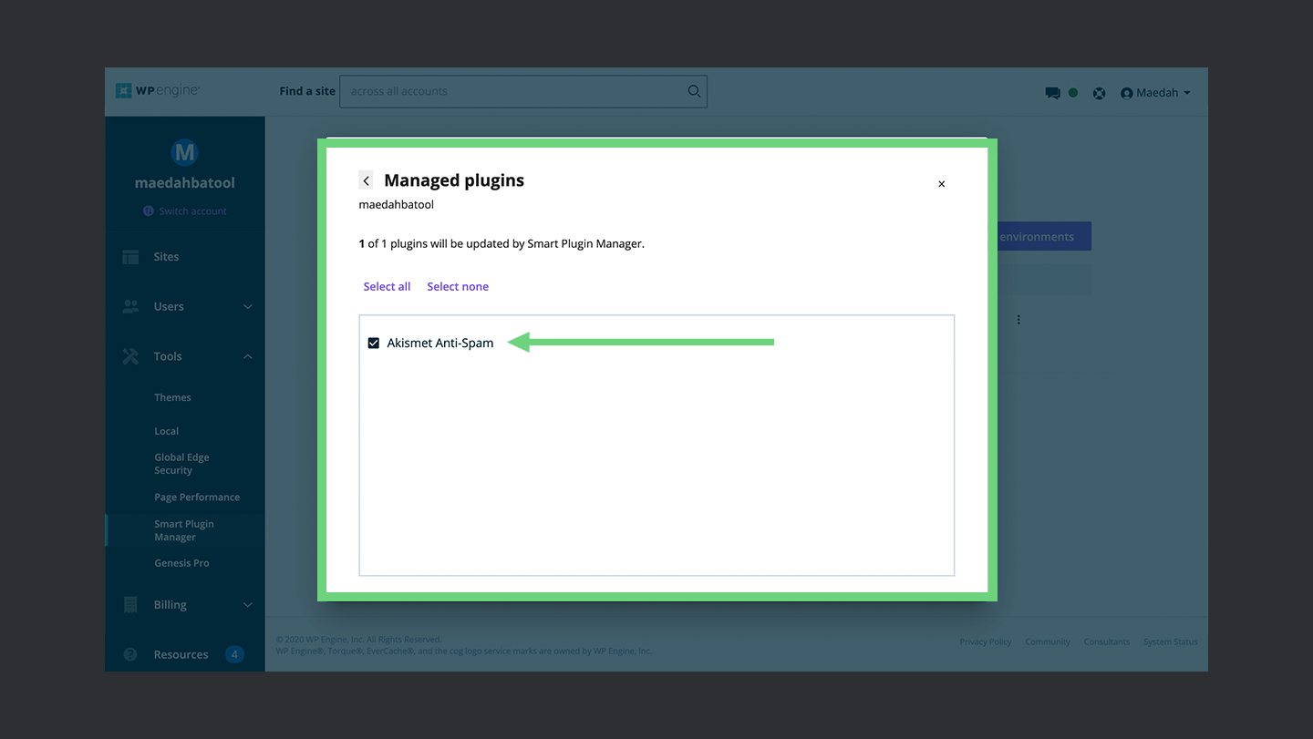 Wp Engine Smart Plugin Manager Manage Plugins